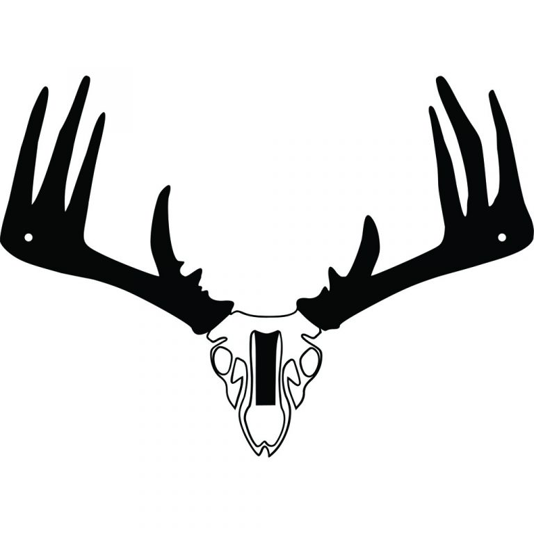 Raxx Mini Bow Hanger Whitetail Skull - Keystone Outdoors